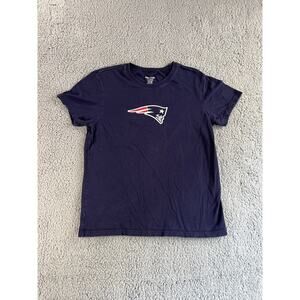 Vintage New England Patriots T‎ Shirt Women Medium Brady 12 Short Sleeve